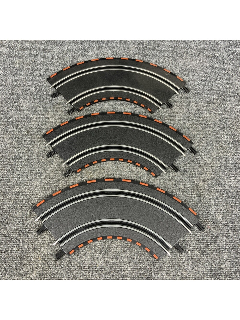 Lot of 3 Carrera MarioKart Racing System 20063503 Set Replacement Curve Tracks